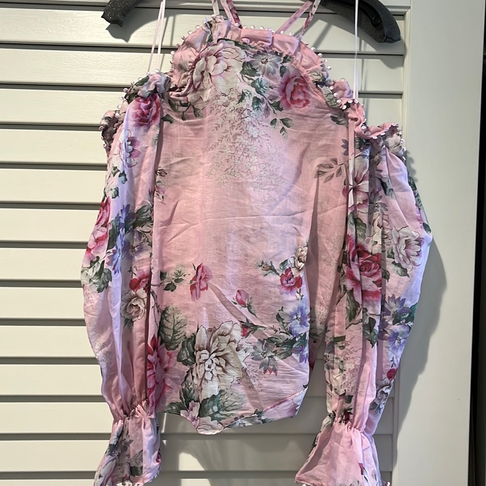 ALICE MCCALL cold shoulder blouse. Worn once